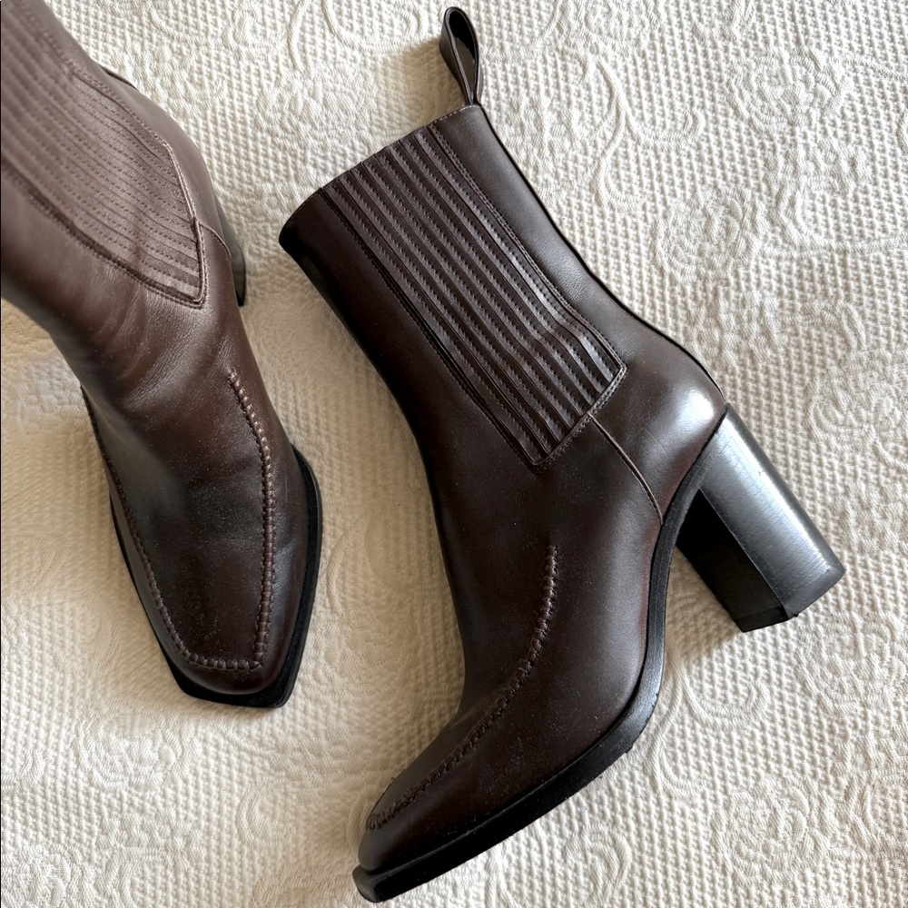 PETER DO boots in brown size 6